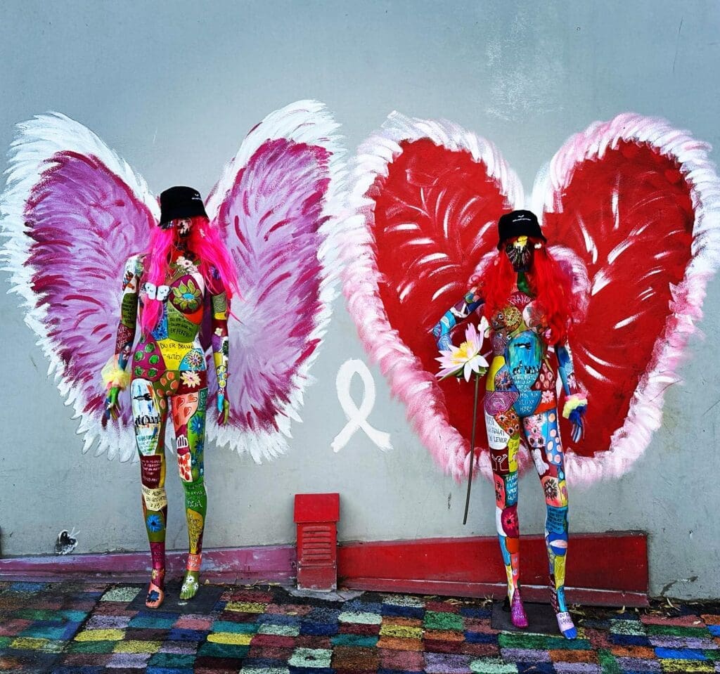 Bilde fra utsiden av Lille Lone